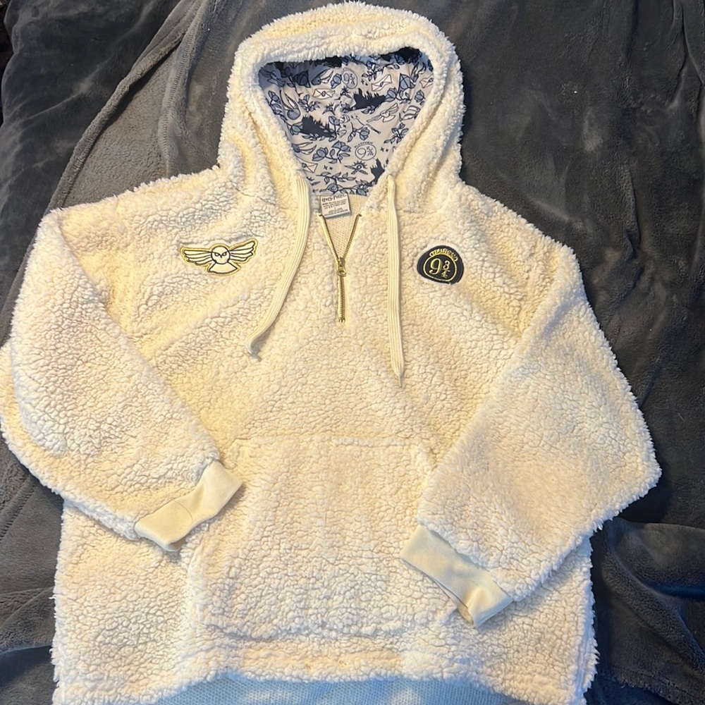 Harry Potter Cozy Quarter Zip Hoodie